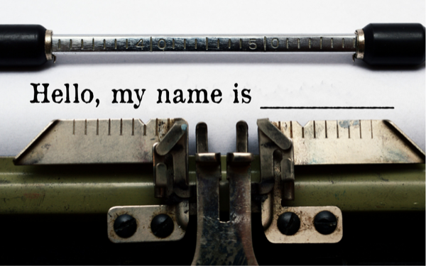 Hello, my name is title slide