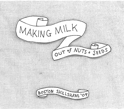 Making Milk out of Nuts and Seeds by Nova Patch